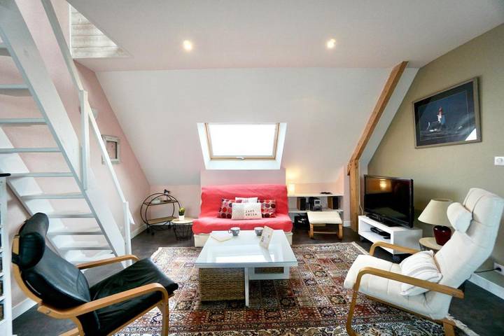 Gîte pour 4 personnes, avec balcon dans Plage du Pérello