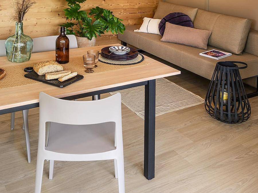 Camping Le Pas De L'ours - Chalet 5 personas - Chalet Grand Confort in Aston, Pirineos franceses