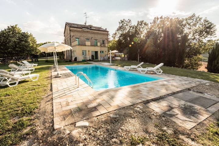 Maison de vacances pour 12 personnes avec terrasse in Montedinove, Province d'Ascoli Piceno