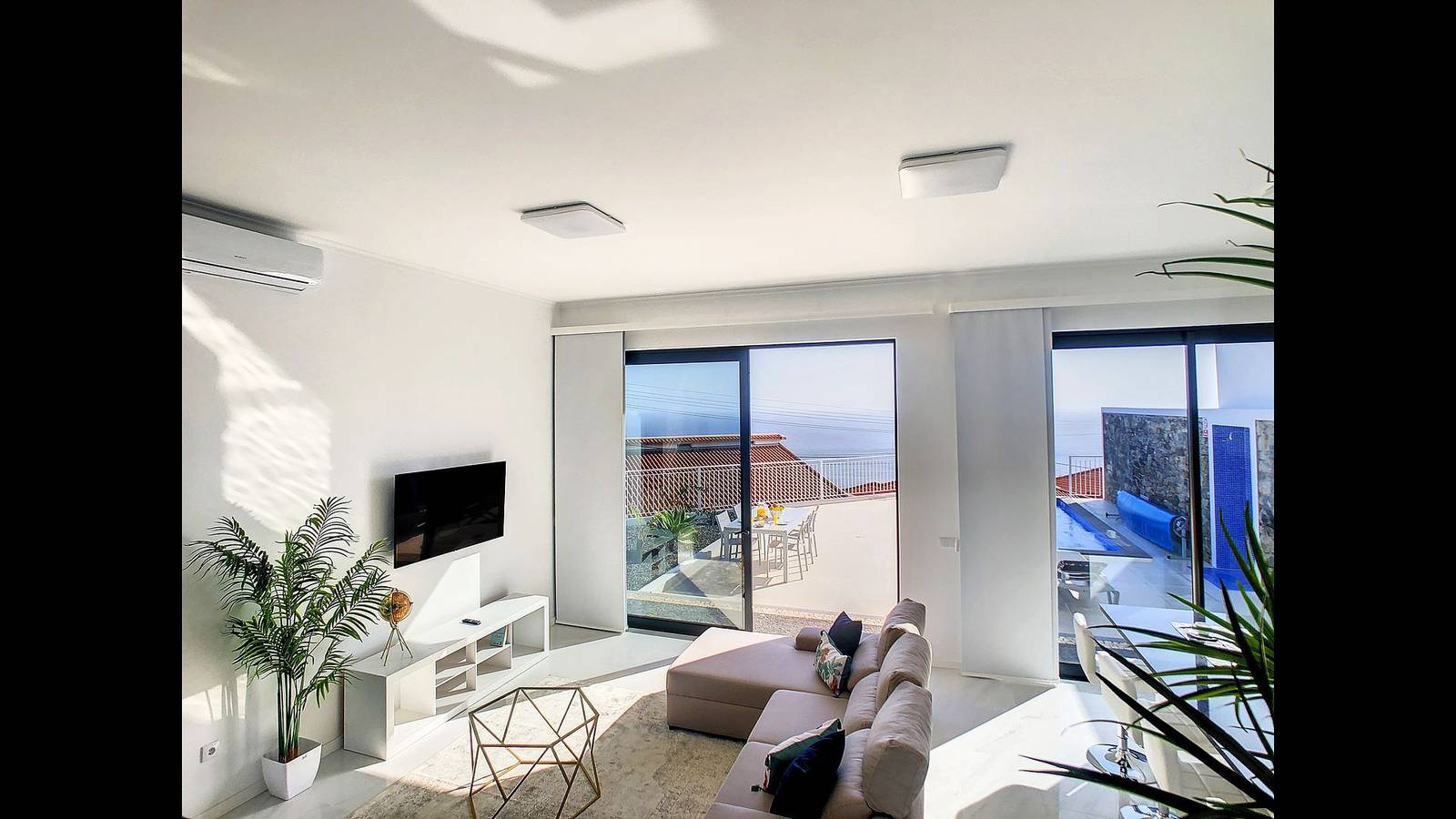 Ferienhaus für 6 Personen mit Balkon in Calheta, Madeira