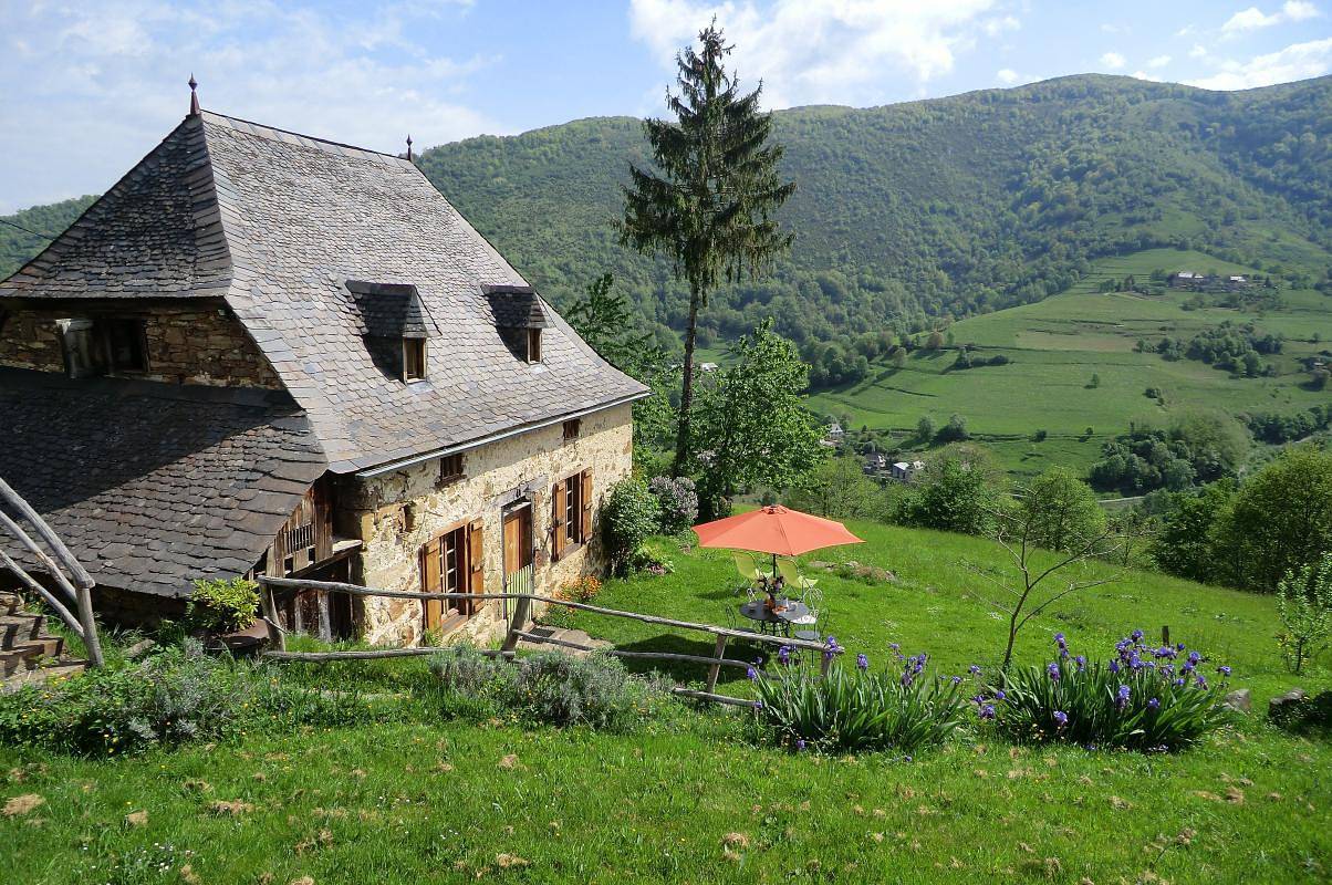 La Maïsou in Moulis (Ariège), Parc naturel régional des Pyrénées ariégeoises