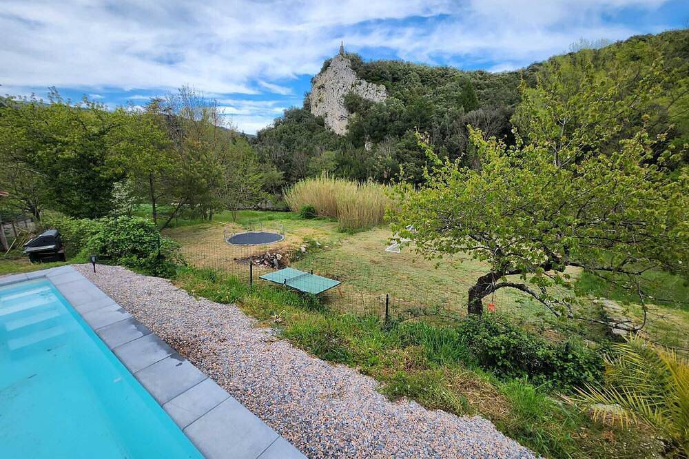Villa avec piscine et riviére privée - Olargues - Gorges d'Héric in Prémian, Région de Béziers