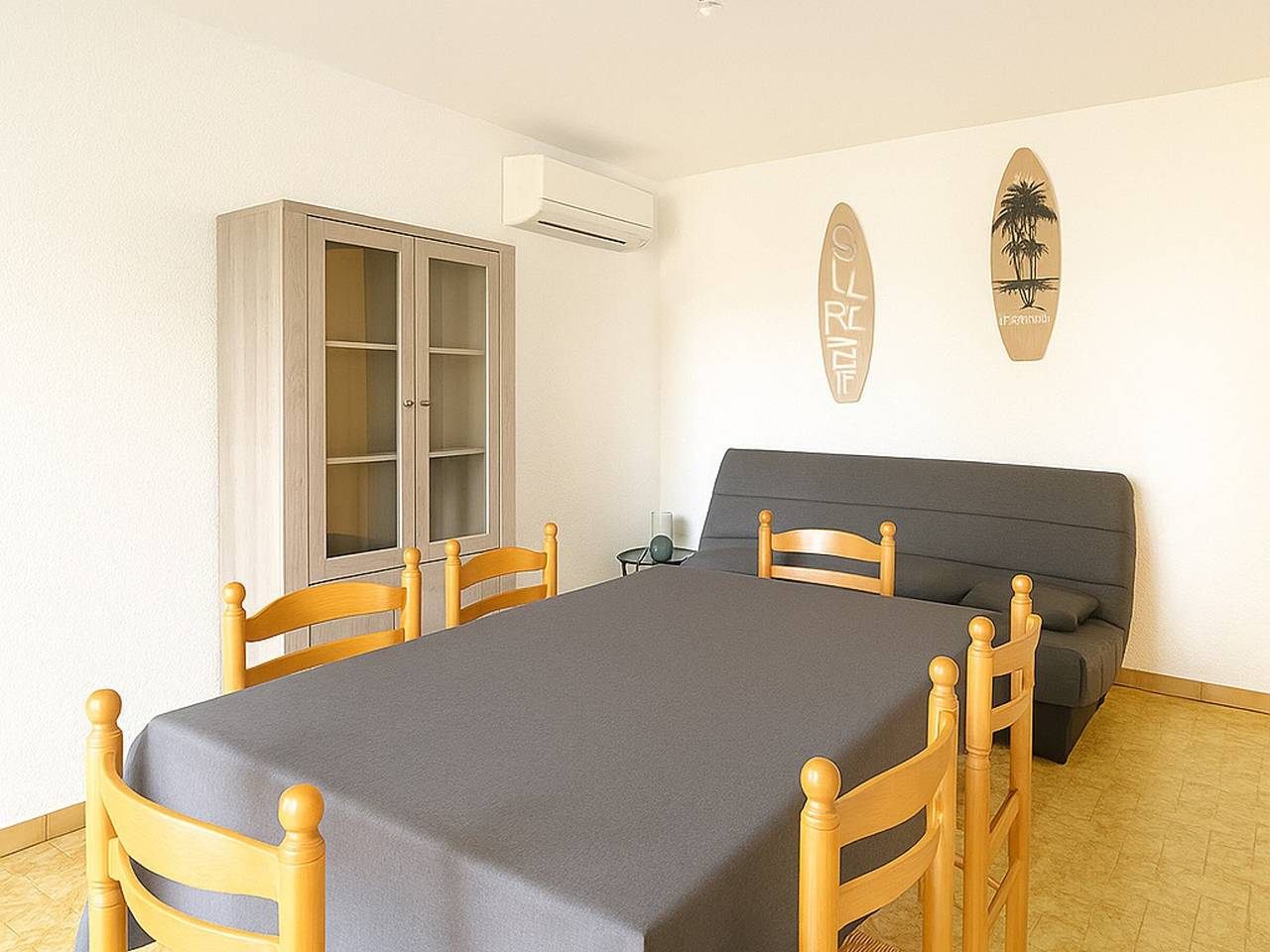 Apartamento entero, Apartamento T2 con jardín y aire acondicionado cerca de la playa in La Côte Vermeille, Argelès-sur-Mer