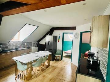 Gîte pour 8 personnes, animaux acceptés à La Fère