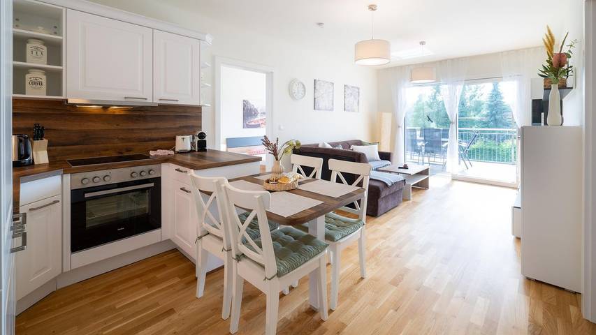 Ferienwohnung für 5 Personen, mit Garten und Balkon, mit Haustier am Klopeiner See