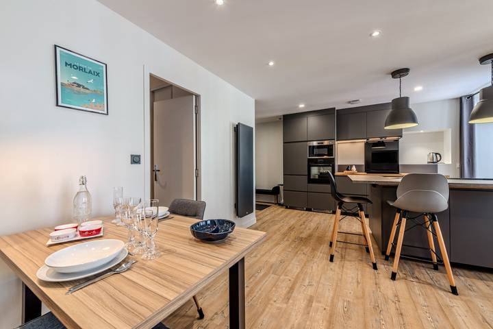 Appartement entier, Appartement "Théâtre Morlaix" (en anglais) in Morlaix, Ceinture Dorée