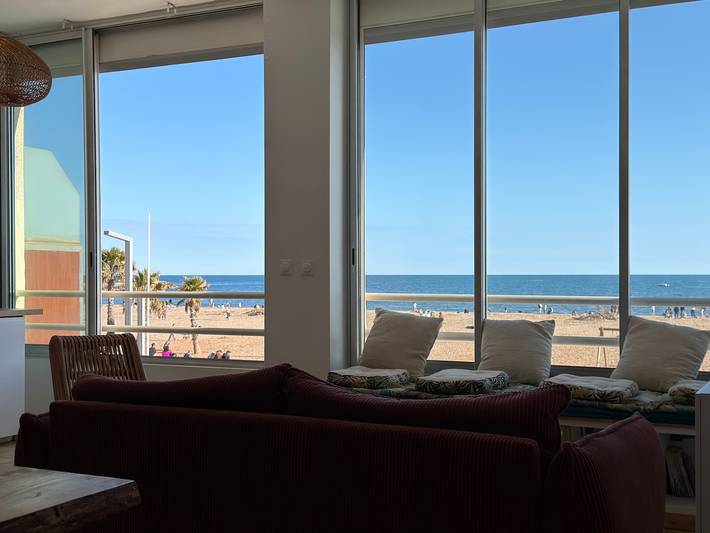 Gîte pour 4 personnes dans Plage Centrale (Valras-Plage)