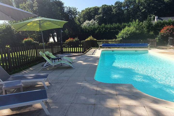 Apartamento de vacaciones para 2 personas, con piscina y jardín - 1