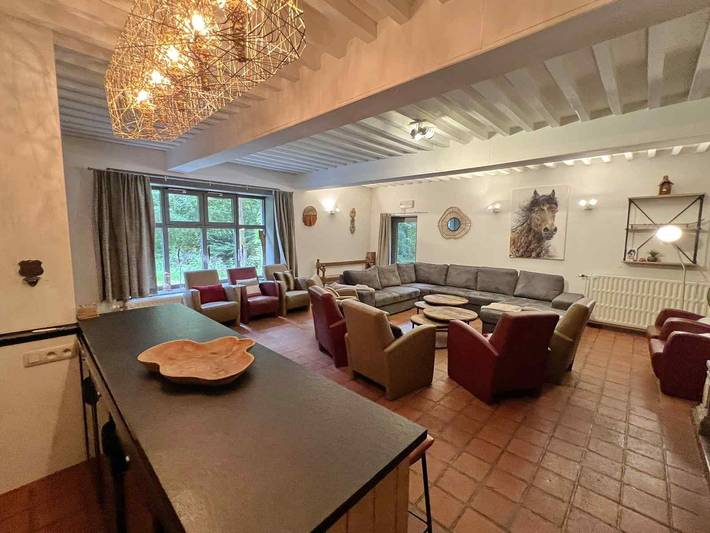 Location de vacances pour 18 personnes, avec jardin et sauna à Marche-en-Famenne - 4