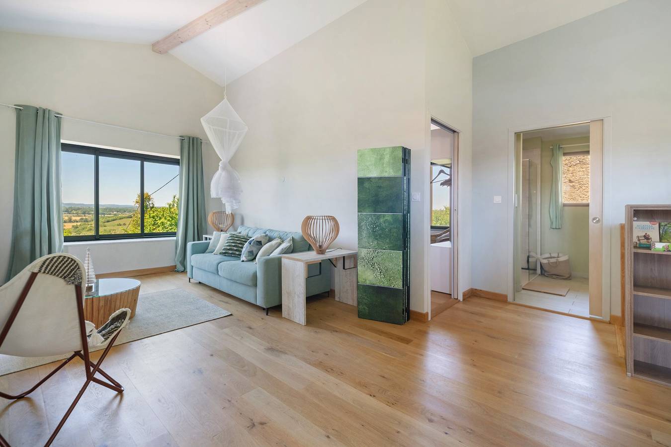 Maison de vacances « Le Logis Des Abeilles » avec vue sur la montagne, terrasse privée et Wi-Fi in Lapenne, Ariège