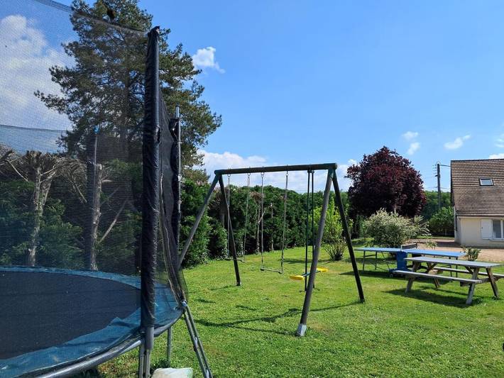 Location de vacances pour 4 personnes, avec vue et jardin, animaux acceptés à Chémery - 3