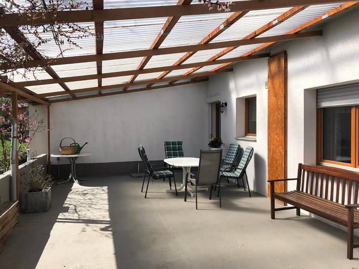 Ferienwohnung für 3 Personen, mit Balkon und Terrasse sowie Garten und Ausblick in Nittel - 4