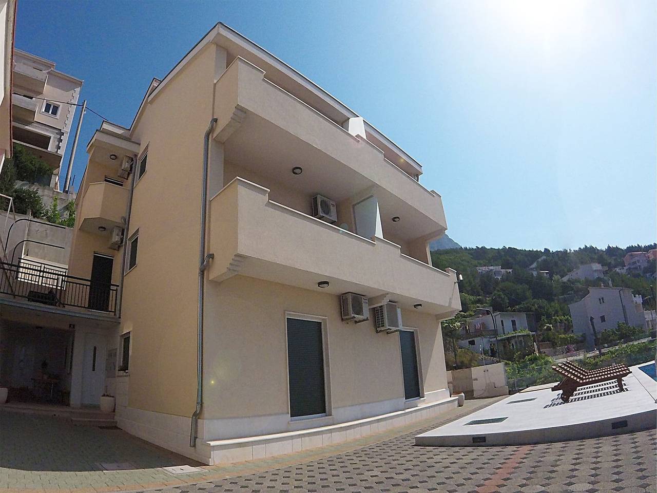 Cały apartament, Apartament wakacyjny dla 4 osób z ogród in Celina, Omiš-Riviera
