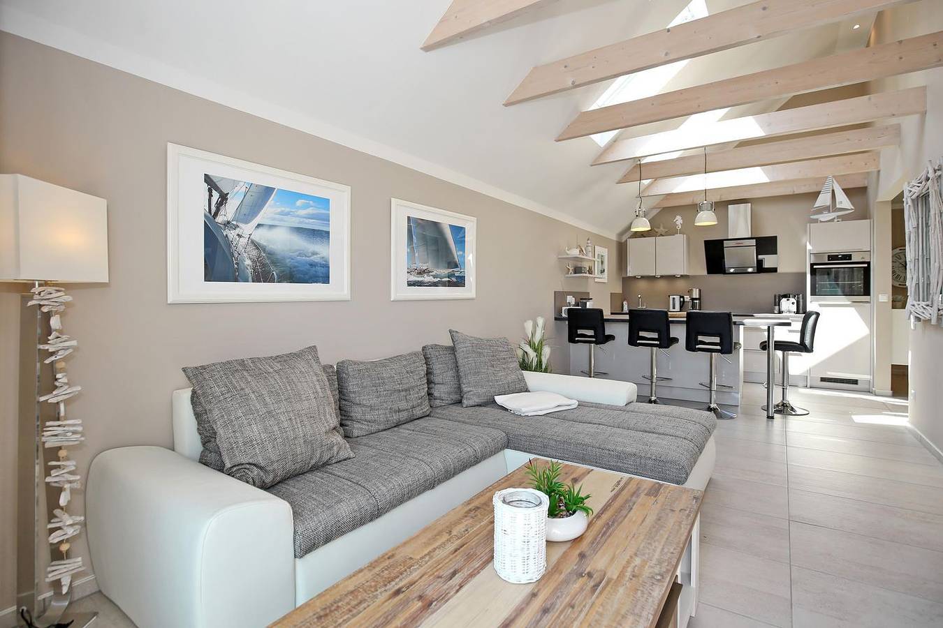 Ganze Wohnung, 3 Zimmer, Balkon & Komfort für 4 Personen und Hund in Wittenbeck, Bad Doberan & Umland