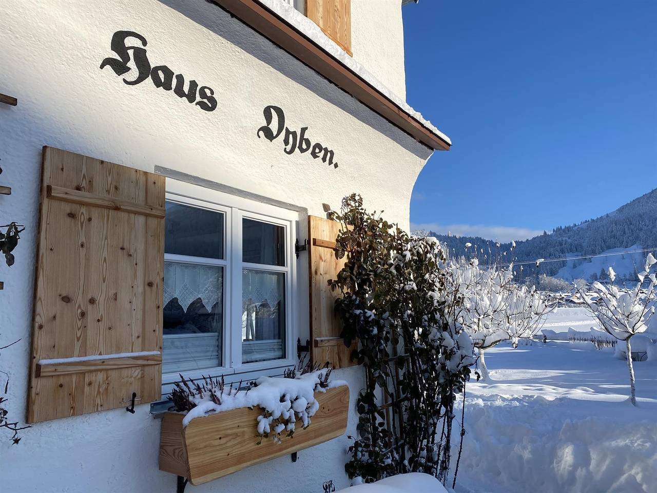 Ganze Ferienwohnung, Wohnung 2 in Bad Oberdorf, Bad Hindelang