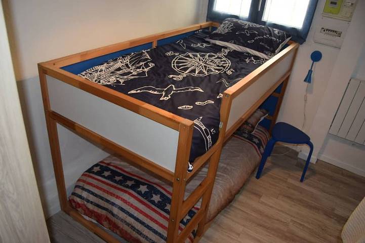 Ganze Wohnung, L' Escale, appartement climatisé à 50 mètres de la plage avec Wifi et Box Tv in Fos-sur-Mer, Mittelmeerküste (Frankreich)