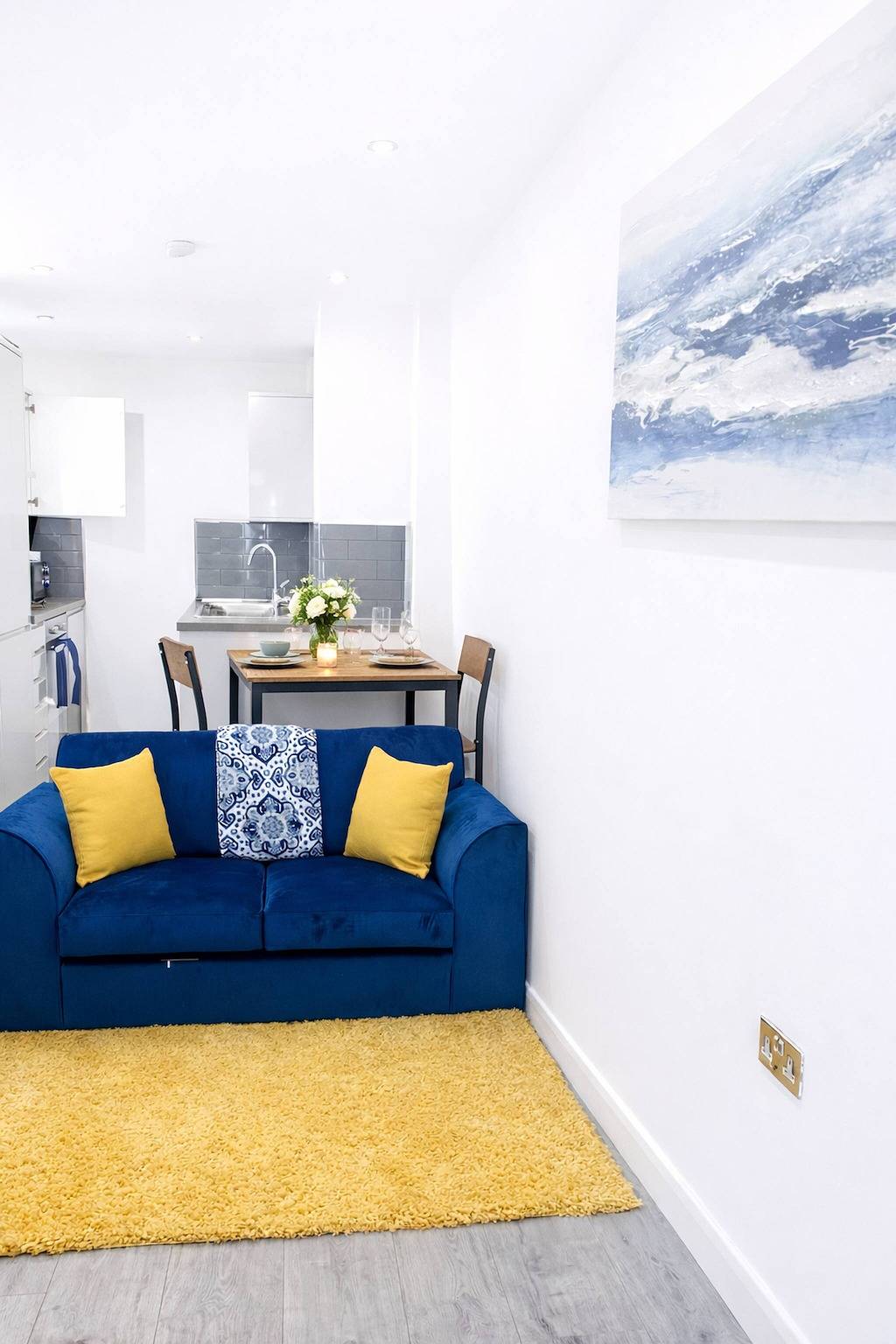 Apartamento entero, Wi-Fi rápido moderno de 1 cama en Leicester in Leicester, Heart of England