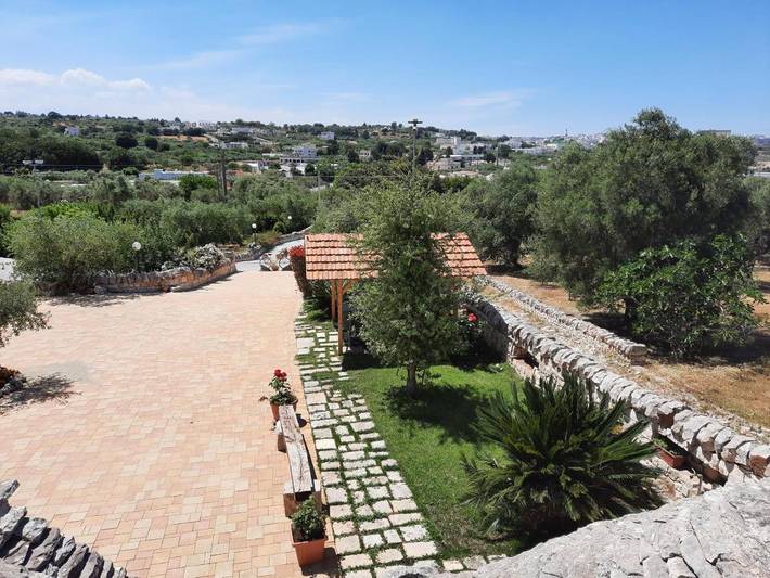 B&b per 5 persone, con giardino e panorama a Martina Franca