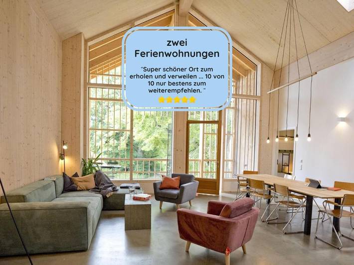 Ferienwohnung für 10 Personen, mit Terrasse und Garten sowie Ausblick in Wessobrunn