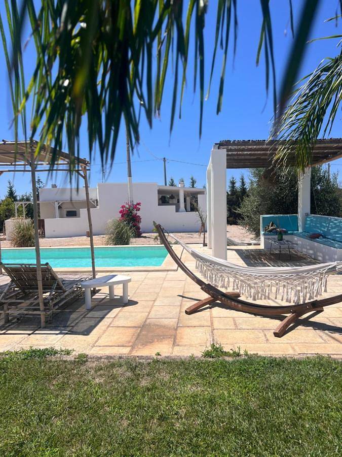 B&b per 4 persone, con piscina e giardino nonché panorama, con animali domestici in Racale