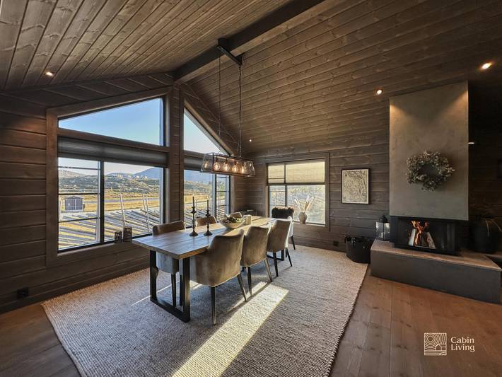 Casa rural para 9 personas con vistas in Flå
