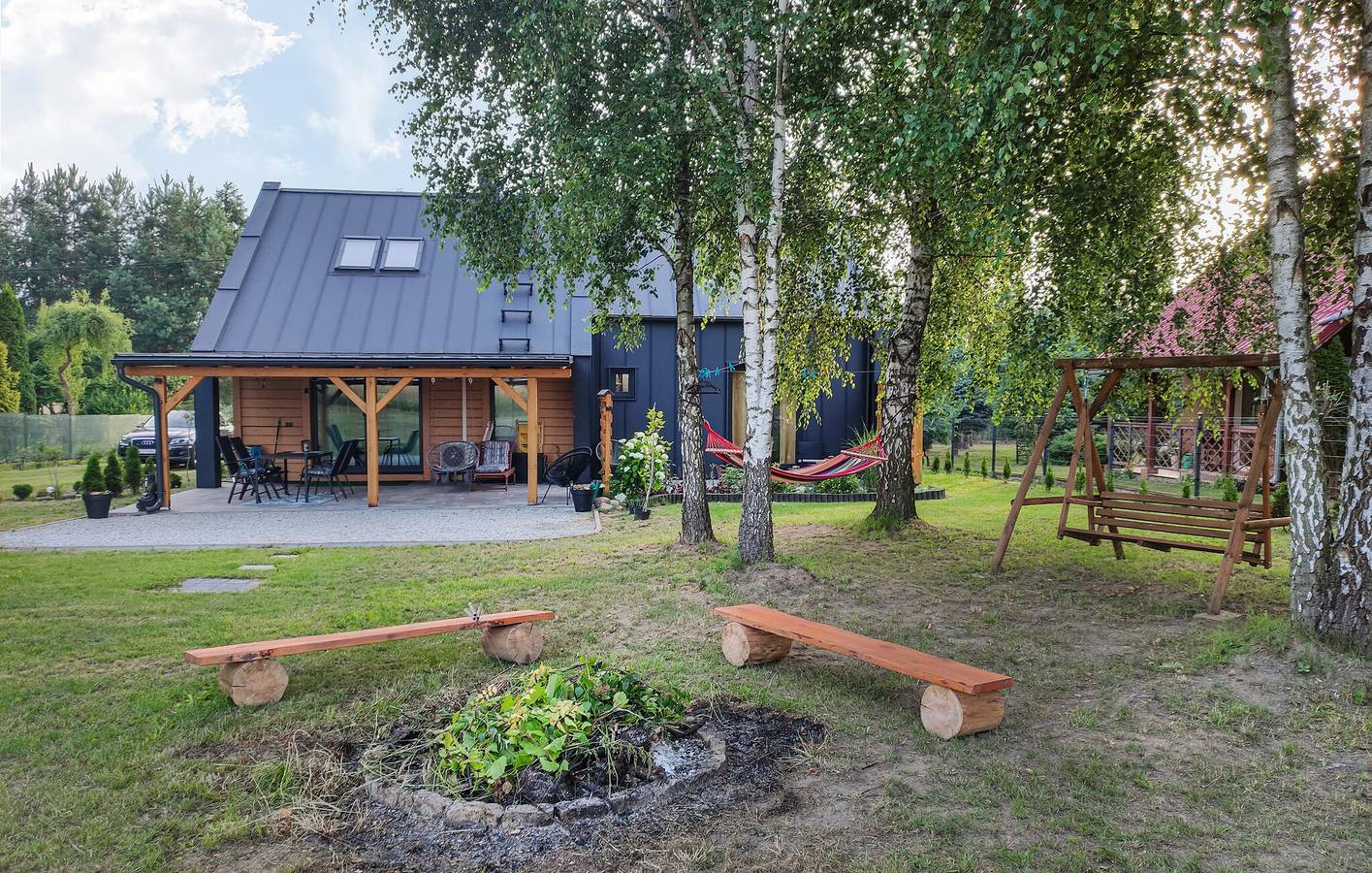 Ferienhaus für 4 Personen mit Terrasse in Seenplatte von Ilawa
