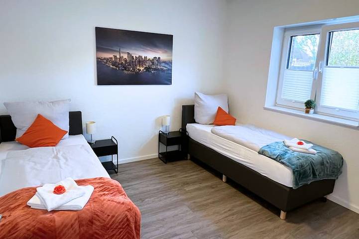 Ganze Wohnung, Neu \"Poseidon\" Papenburg Ebenerdig 84 qm Neubau Ebk Free Wifi Rollstuhlgerecht in Papenburg, Landkreis Emsland