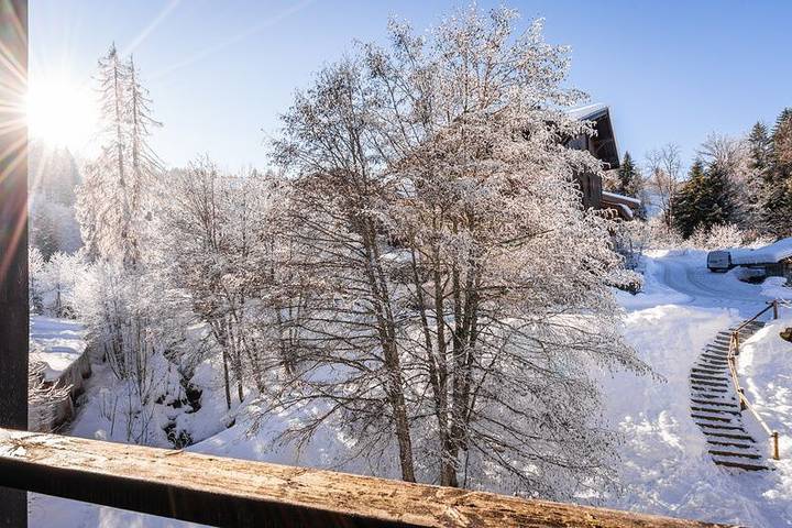 Gîte pour 4 personnes, avec balcon à Morillon - 3