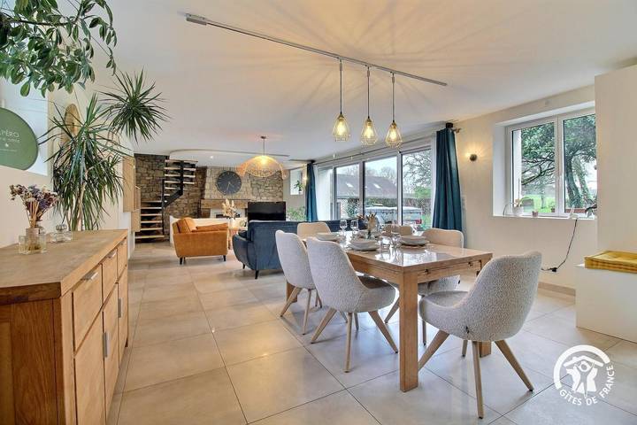 Gîte pour 6 personnes, avec terrasse et jardin à Guidel - 3