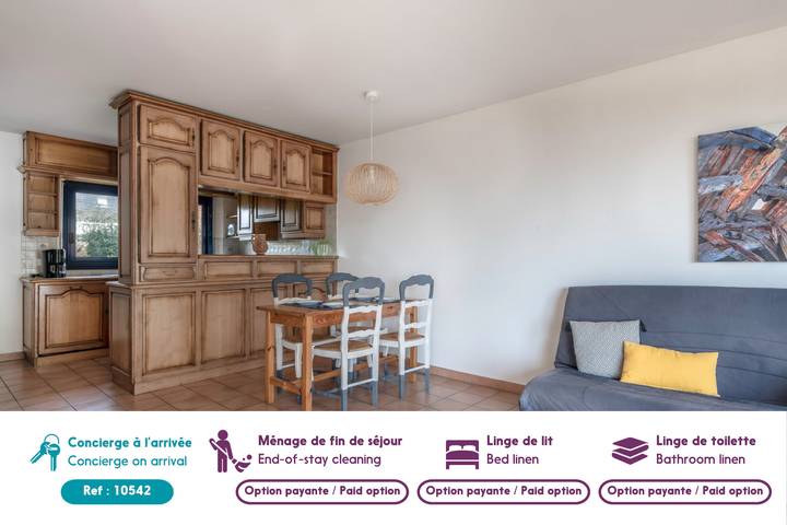 Strandhaus für 2 Personen, mit Terrasse und Garten in der Bretagne - 3