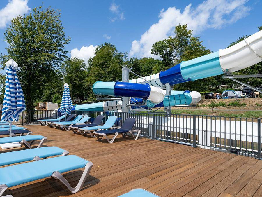 Camping Le Lac des Vieilles Forges - Mobilheim 6 personen - Premium | 3 Schlafz. | 6 Pers. | Terrasse Lounge | Clim. in Les Mazures, Regionaler Naturpark Ardennen