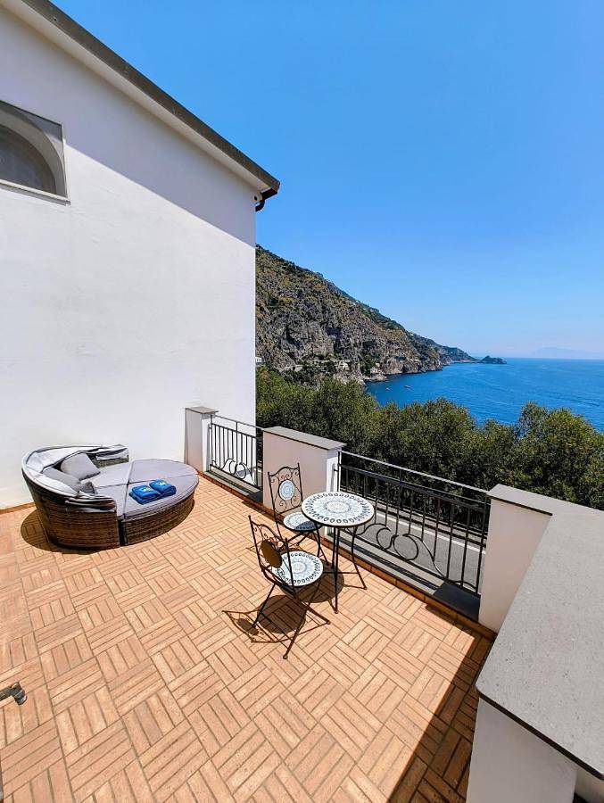 B&b per 2 persone, con Balcone e Idromassaggio nonché Terrazza e Panorama a Praiano