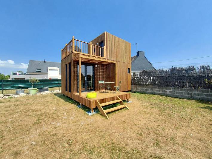 Gîte pour 2 personnes, avec Terrasse et Jardin dans Kerhillio