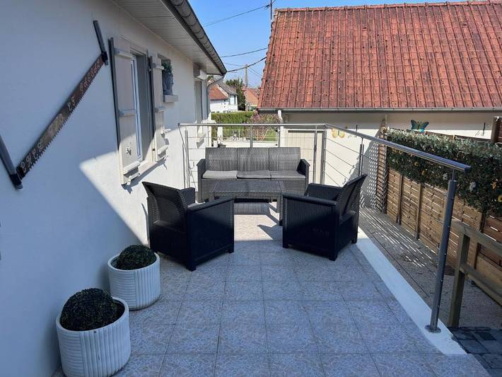 Location de vacances pour 4 personnes, avec jardin à Mareuil-Caubert - 4