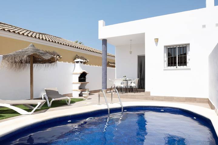 Casa rural para 8 personas, con jardín en Conil de la Frontera