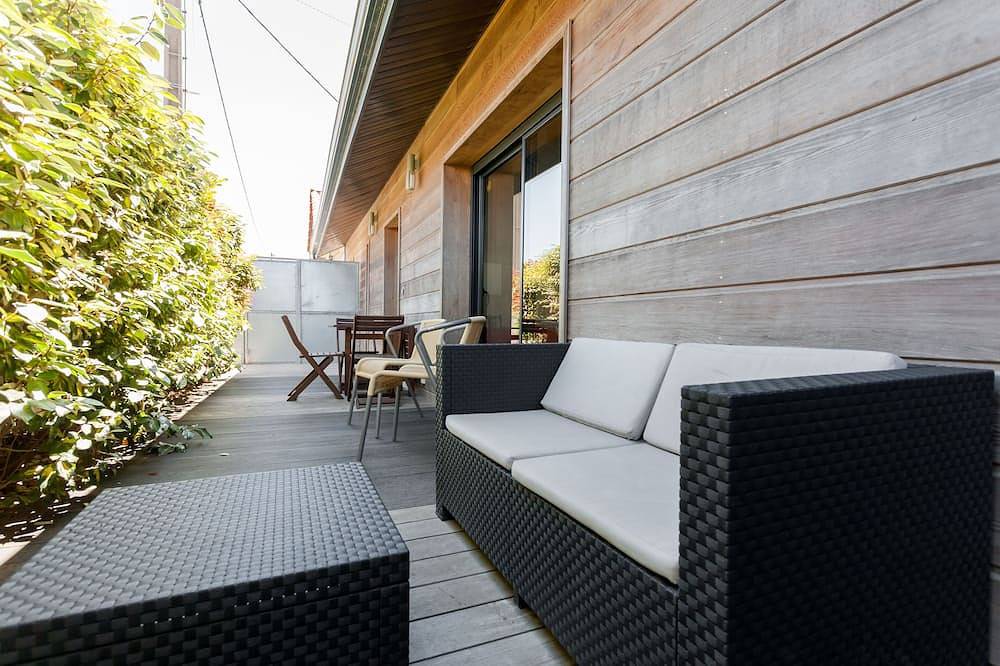 Neues Haus Holz auf 50 Mio. Ozean in Carcans Plage, Carcans
