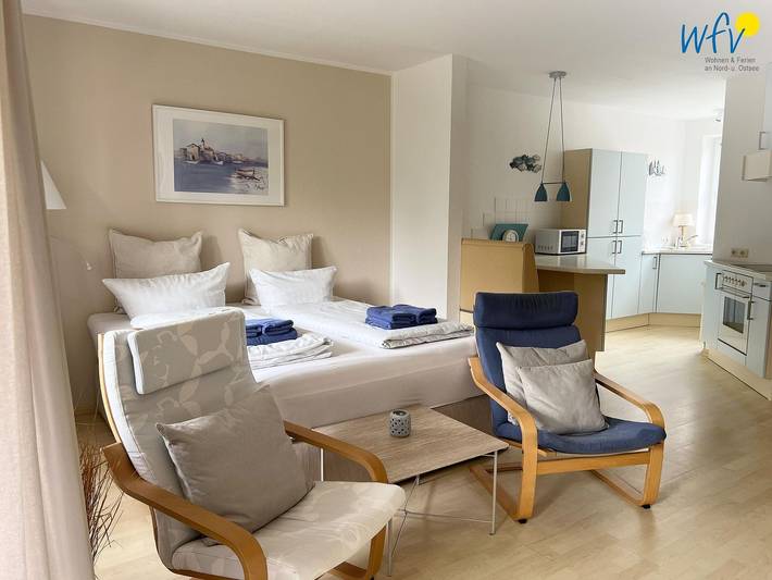 Filter.pet.apartment für 2 Personen, mit Terrasse und Garten auf den Ostfriesische Inseln - 3