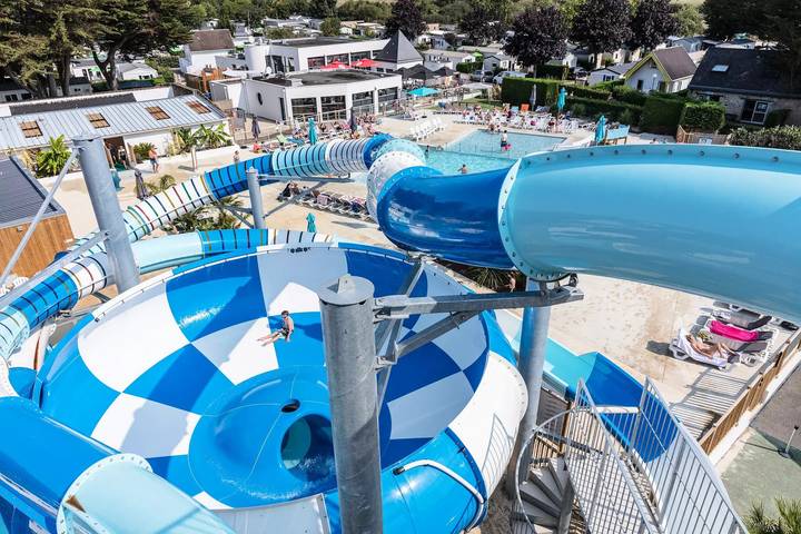 Camping für 4 Personen, mit Sauna und Terrasse sowie Pool, mit Haustier in Carnac - 2