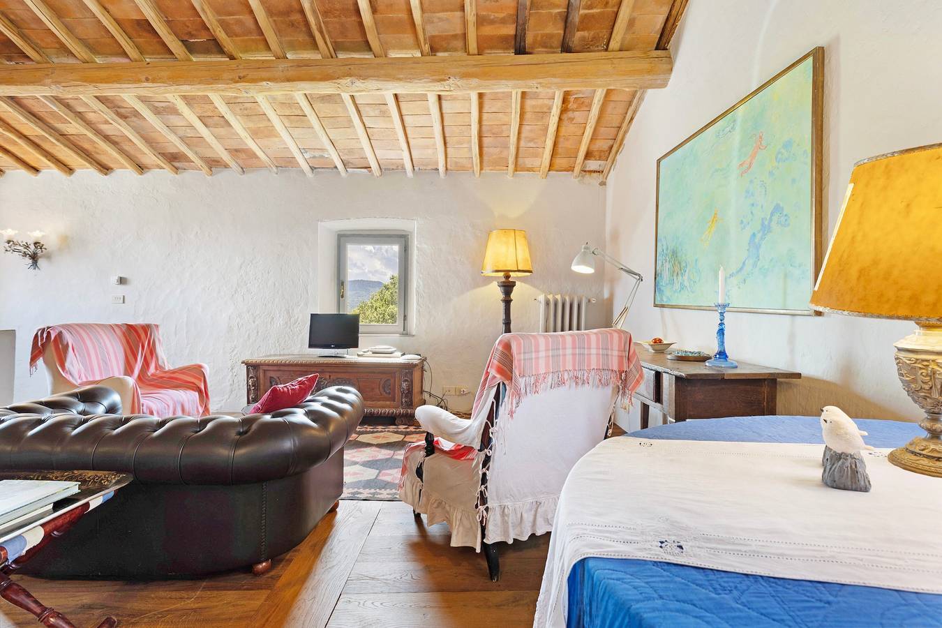 Ferienhaus 'Antico Casale Del Pozzo' mit privater Terrasse, Wlan und Klimaanlage in Barberino di Mugello, Florenz Provinz