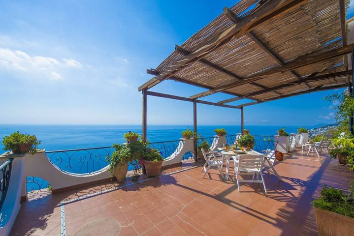 Gîte pour 4 personnes, avec vue sur l’océan et balcon/terrasse sur la Côte Amalfitaine - 3