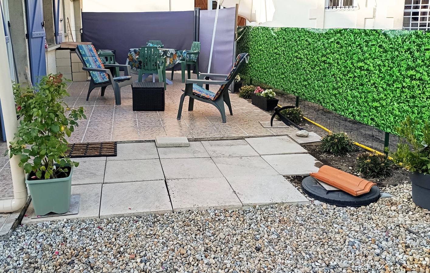 Charmant appartement avec jardin près de Saint-Vivien-de-Médoc et de Chez Dudu in Saint-Vivien-de-Médoc, Région de Lesparre-Médoc
