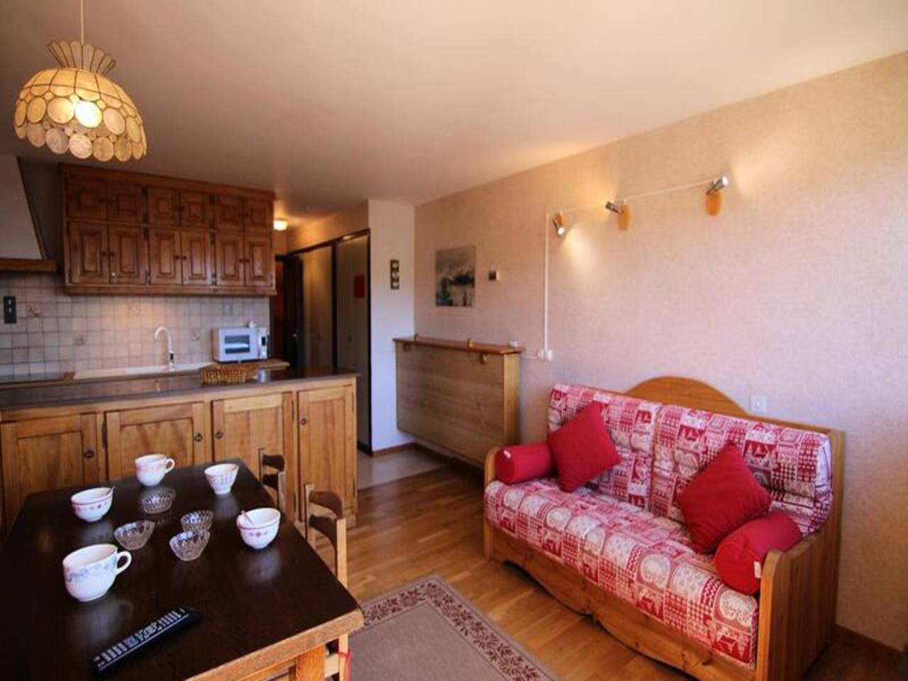 Apartamento entero, Apartamento cerca de los remontes de Carrets in Les Saisies, Albertville region