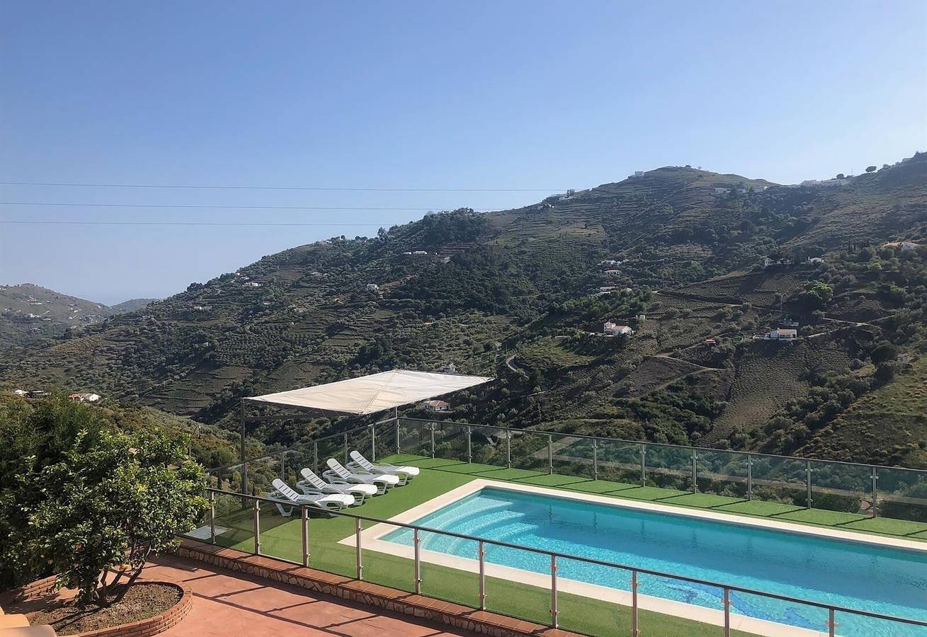 Villa for 10 personer med have in Cómpeta, Málaga Provinsen