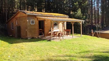 Hütte für 4 Personen, mit Terrasse, kinderfreundlich in Thüringen