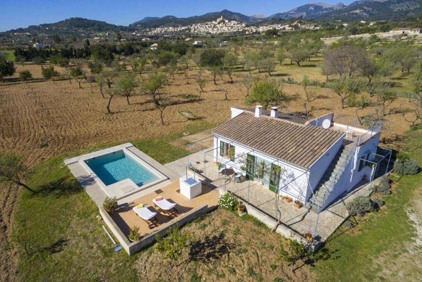 Finca 'Faustina' mit privatem Pool, privater Terrasse und Wlan in Moscari, Selva