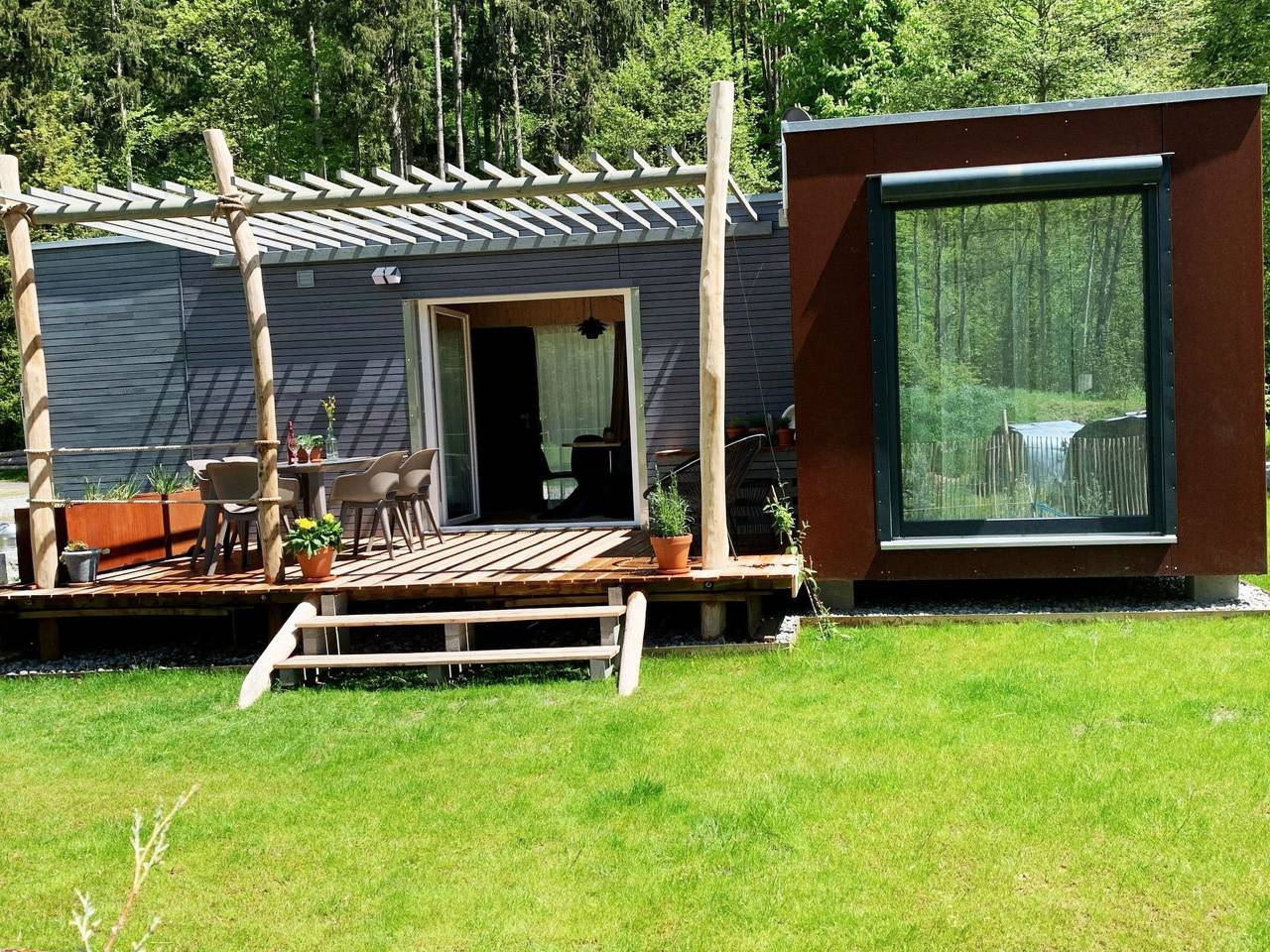 Tolles Ferienhaus in Bolanden mit Großer Terrasse in Bergatreute, Region Bodensee-Oberschwaben