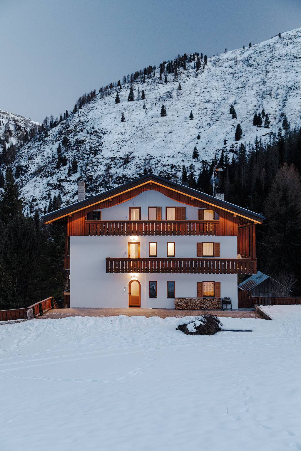 Ganze Wohnung, Piz Boe' with private bio sauna in Buchenstein, Dolomiti Superski