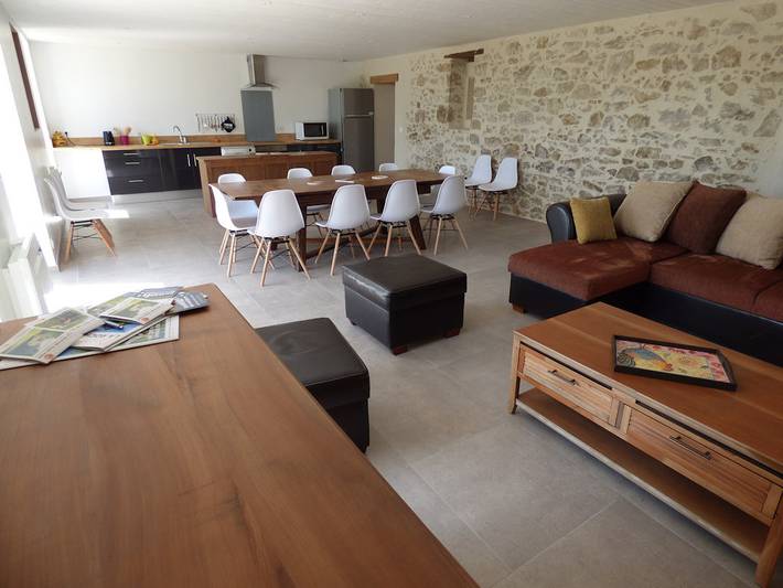 Gîte pour 13 personnes, avec balcon et jardin - 1