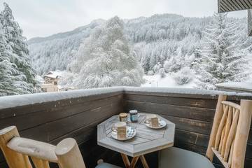 Gîte pour 3 personnes, avec balcon dans Argentière