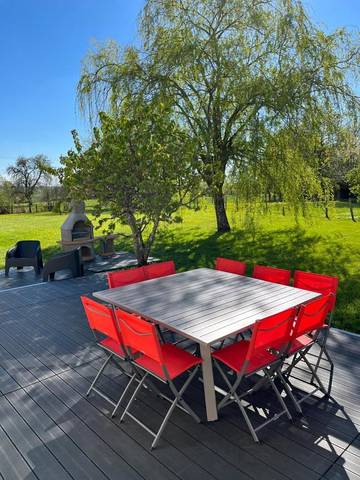 Gîte pour 6 personnes, avec piscine et jardin, animaux acceptés dans Villiers-Saint-Benoît